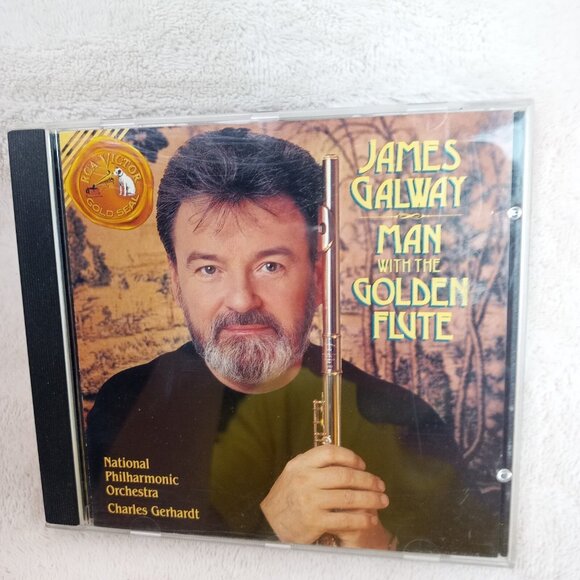 James Galway Man with the Golden Flute 1992 Audio Music CD - Picture 1 of 3